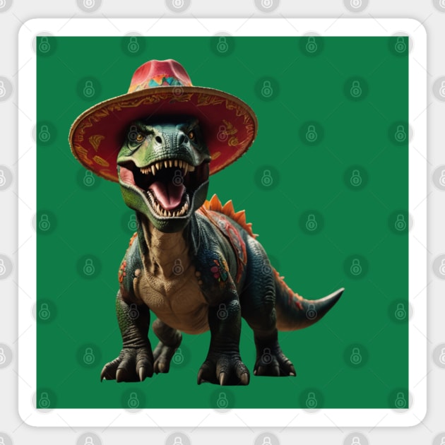 T-Mex Magnet by Low Life Shirts